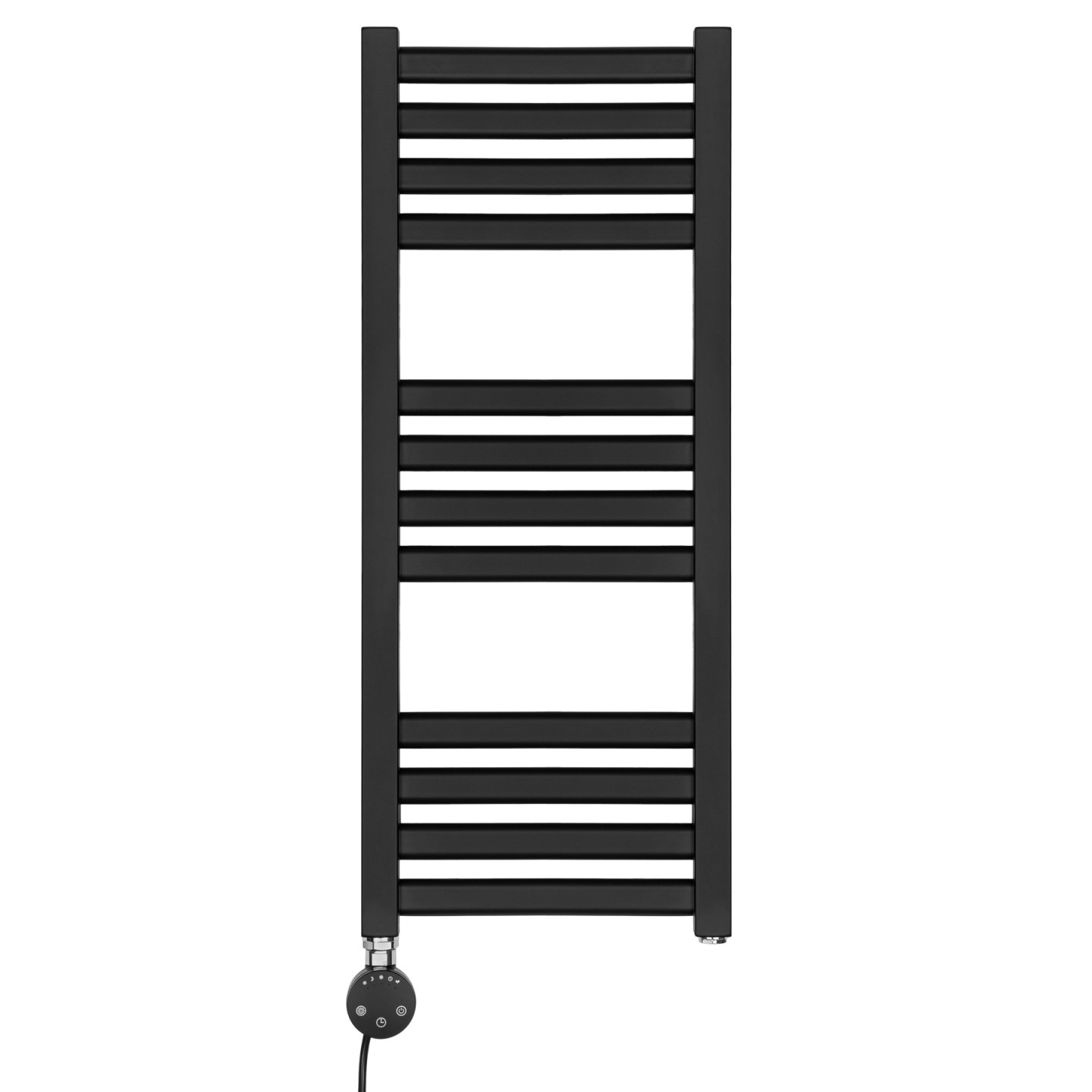 Grzejnik łazienkowy elektryczny NS 735x300 czarny 200W lewy z WiFi