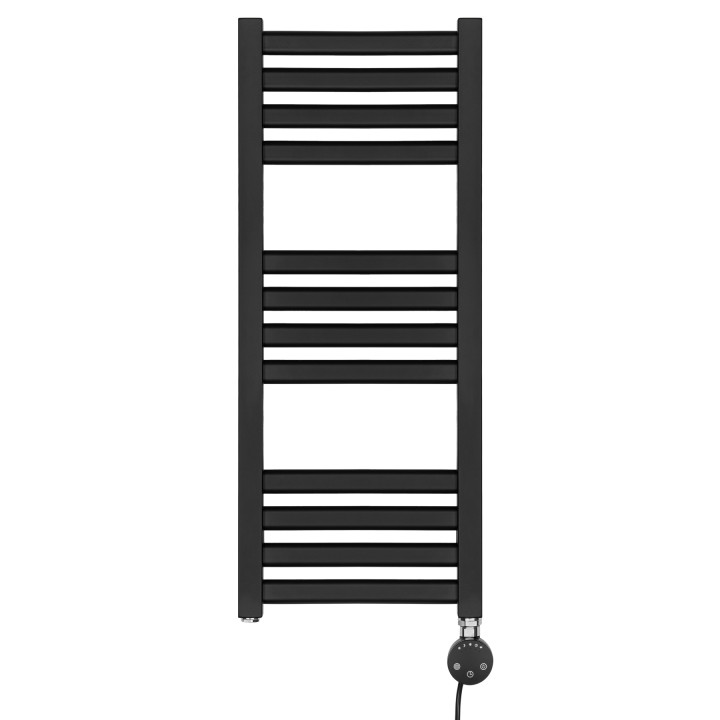 Grzejnik łazienkowy elektryczny NS 735x300 czarny 200W prawy z WiFi