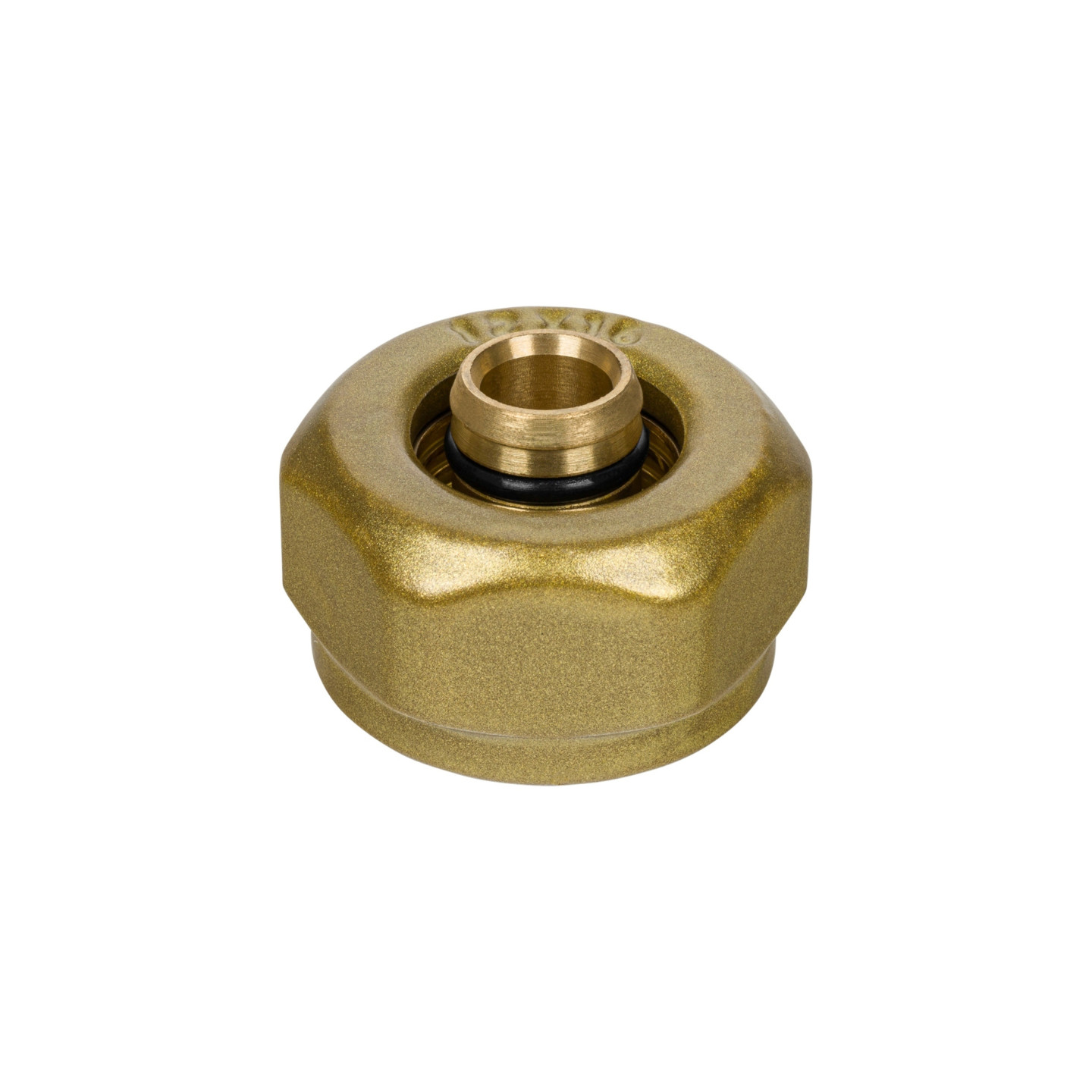 Złączka zaciskowa M22x1,5 x PEX16x2 złoty C84