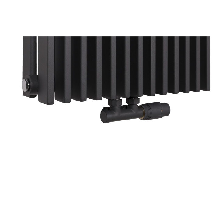 Grzejnik dekoracyjny Highliner HG2E-1800x460-D50-G grafit struktura