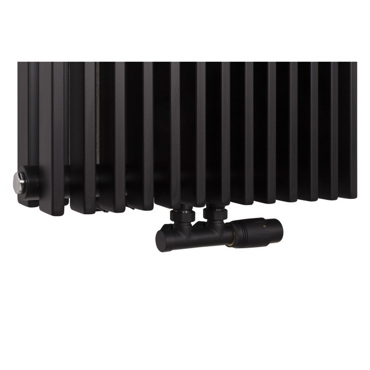 Grzejnik dekoracyjny Highliner HG2E-1800x460-D50-B czarny mat