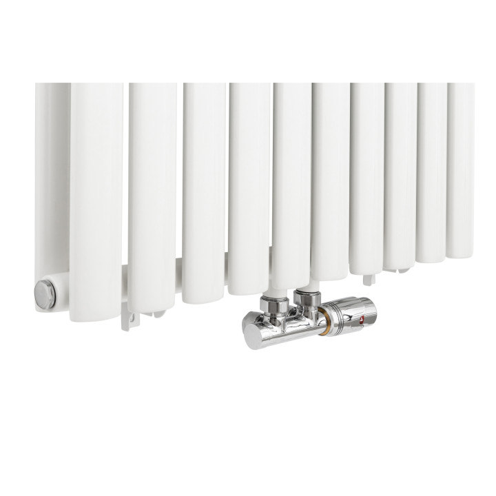 Grzejnik dekoracyjny Ultimate UT2E-1800x600-D50-W biały połysk