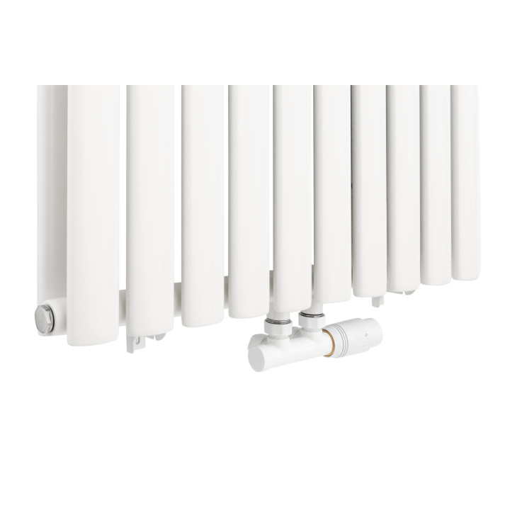 Grzejnik dekoracyjny Ultimate UT2E-1800x600-D50-W biały połysk