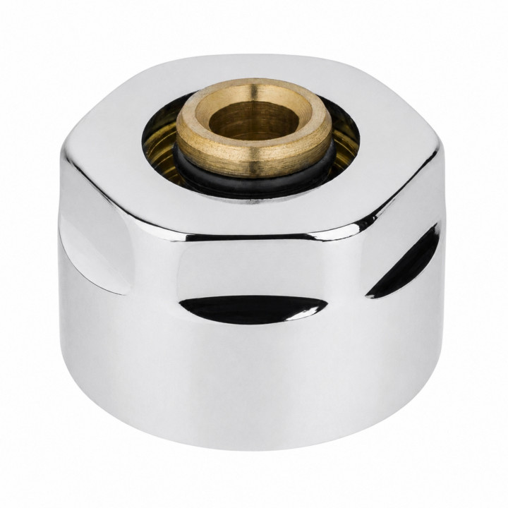 Złączka zaciskowa GW 3/4 x PEX16x2 chrom