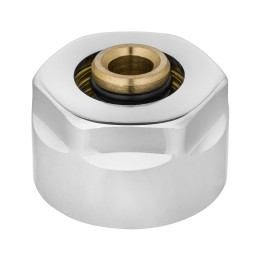 Złączka zaciskowa M22x1,5 x PEX16x2 chrom