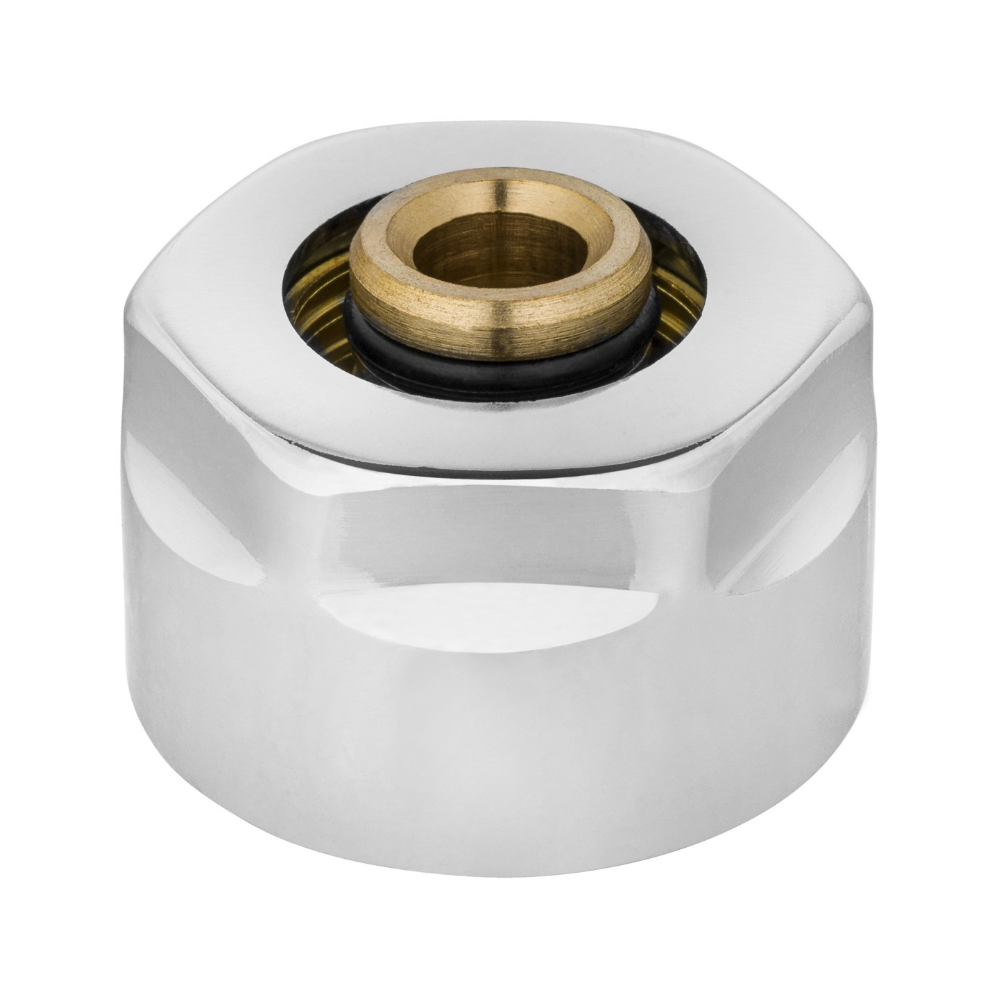 Złączka zaciskowa M22x1,5 x PEX16x2 chrom