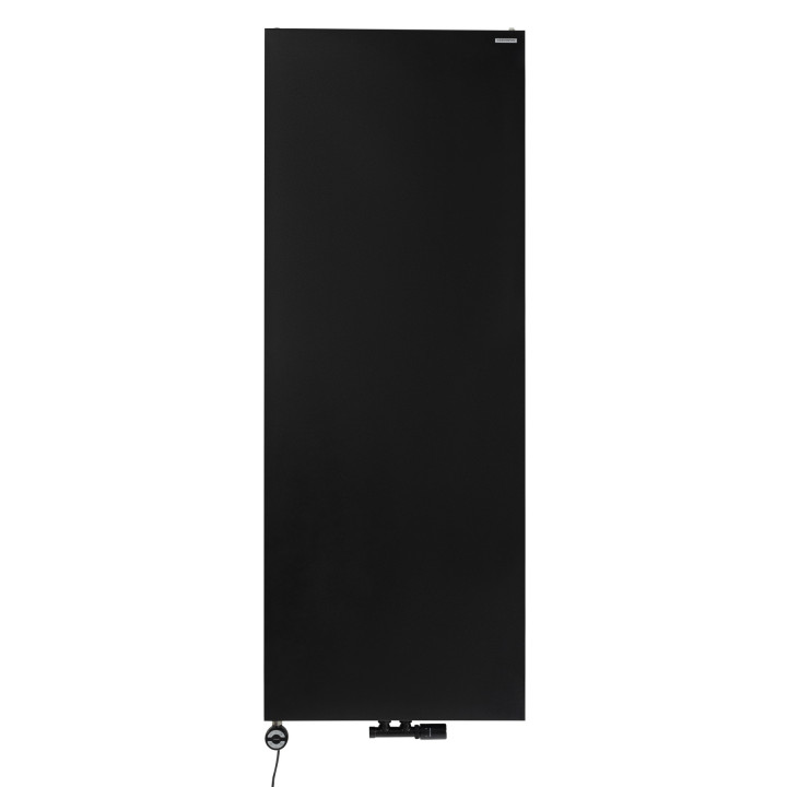 Grzejnik dekoracyjny pionowy Space SP20E 1600x600 czarny struktura
