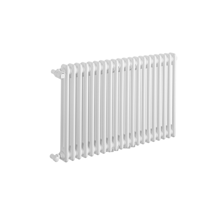 Grzejnik dekoracyjny żeberkowy retro CL2E-575x920-B500-W biały