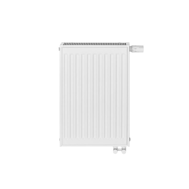 Grzejnik pokojowy panelowy Classic Line CV22 600x400 biały 634W - widok z przodu