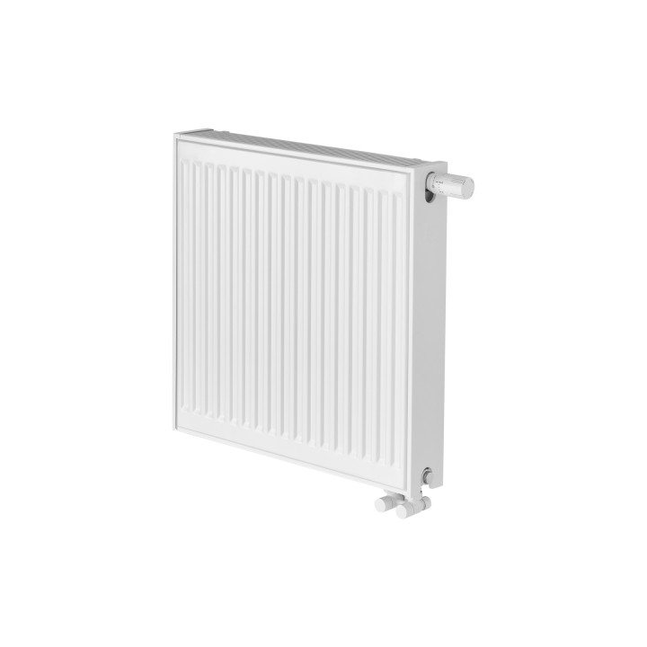 Grzejnik pokojowy panelowy Classic Line CV22 600x600 biały 760W - widok perspektywiczny