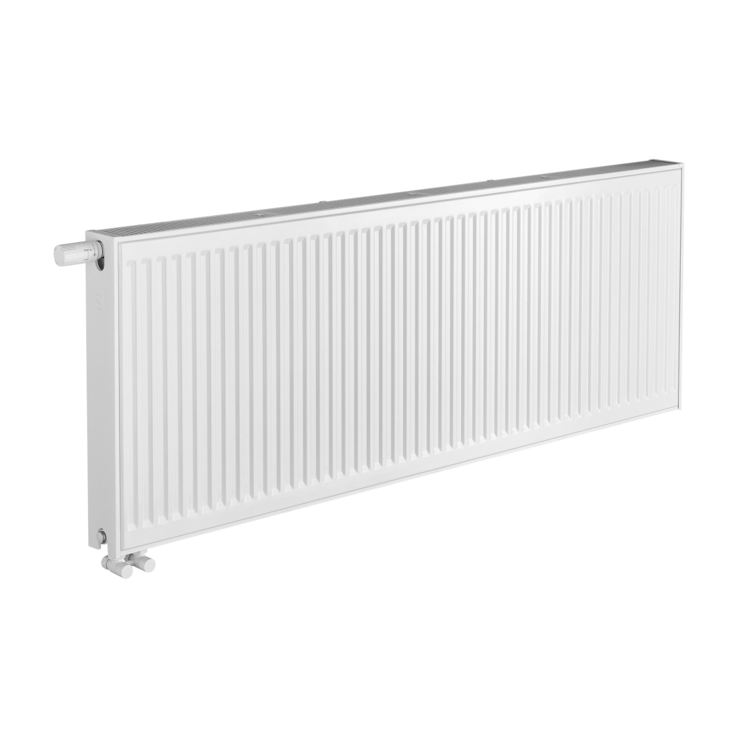 Grzejnik pokojowy panelowy Classic Line CV22 600x1600 biały 2534W - widok perspektywiczny