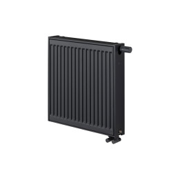 Grzejnik pokojowy panelowy Classic Line CV22 600x600 antracyt 760W - widok perspektywiczny