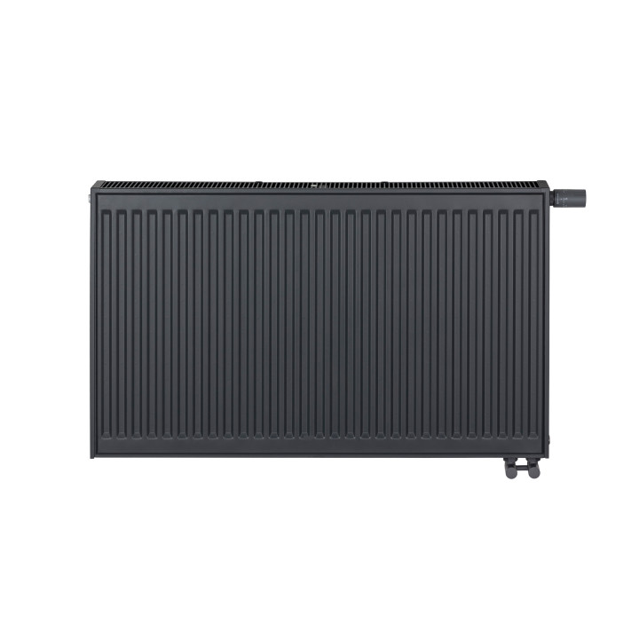 Grzejnik pokojowy panelowy Classic Line CV22 600x1000 antracyt 1584W - widok z przodu