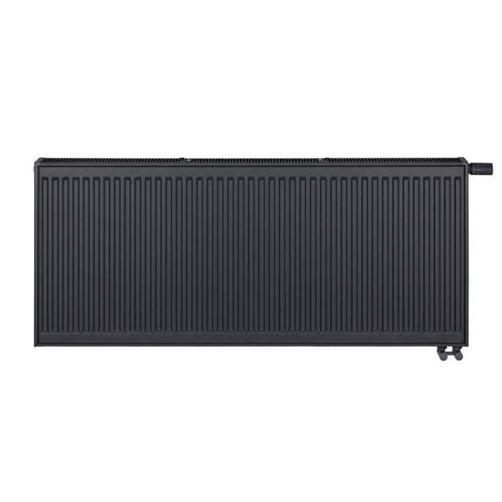 Grzejnik pokojowy panelowy Classic Line CV22 600x1400 antracyt 2218W - widok z przodu