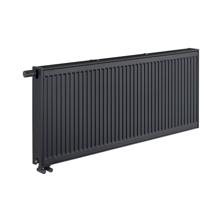 Grzejnik pokojowy panelowy Classic Line CV22 600x1400 antracyt 2218W - widok perspektywiczny