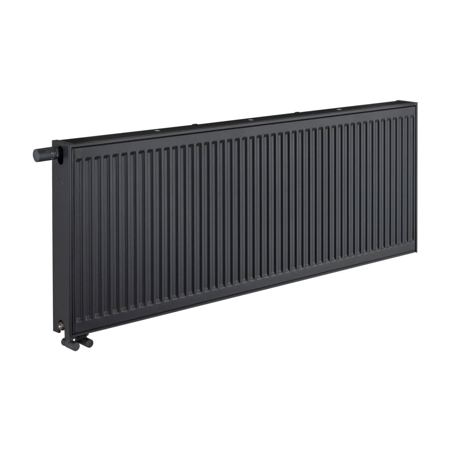Grzejnik pokojowy panelowy Classic Line CV22 600x1600 antracyt 2534W - widok perspektywiczny