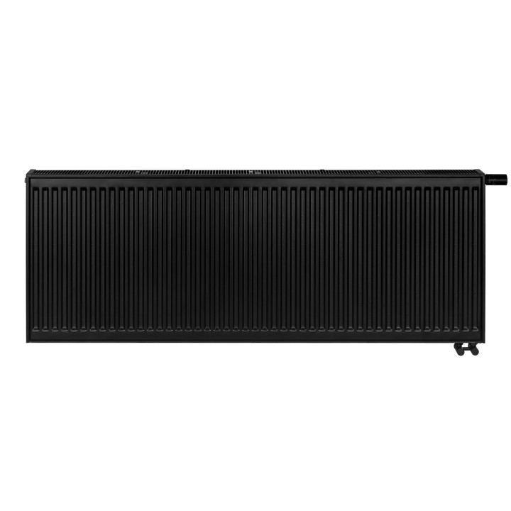 Grzejnik pokojowy panelowy Classic Line CV22 600x1600 czarny 2534W - widok z przodu