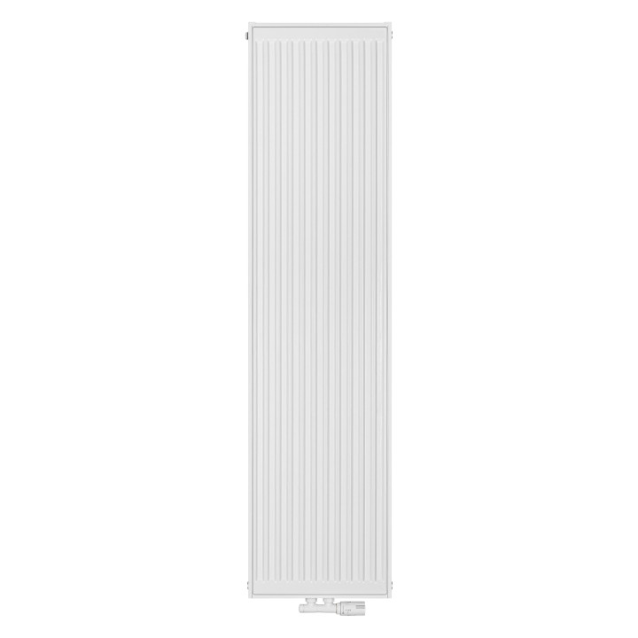 Grzejnik pokojowy panelowy pionowy TYP22 1600x400 biały 1435W - widok z przodu