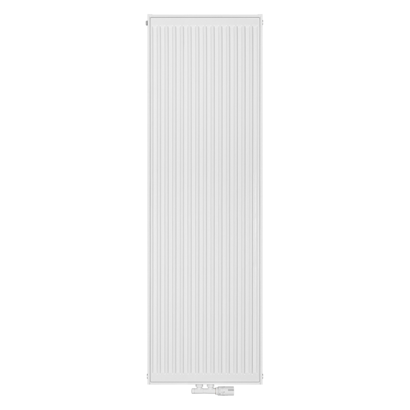 Grzejnik pokojowy panelowy pionowy TYP22 1600x500 biały 1794W - widok z przodu