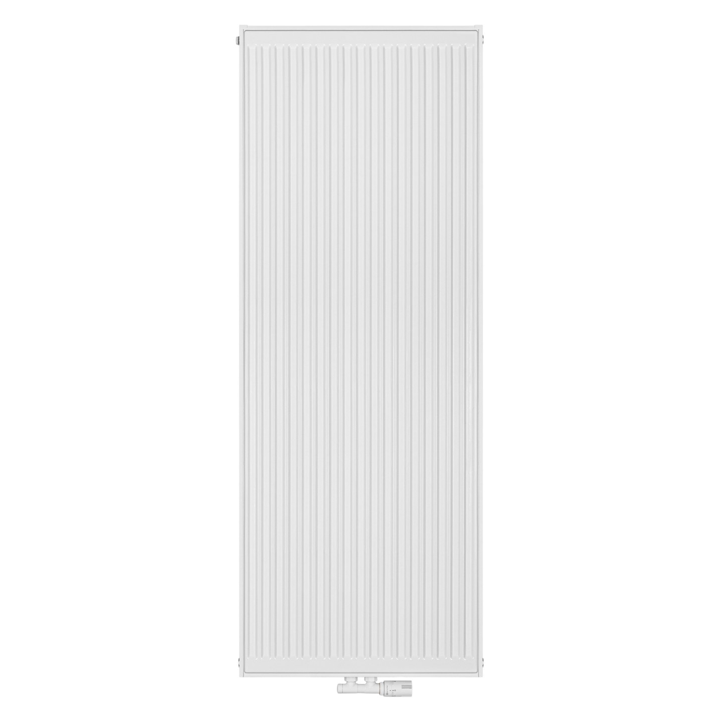Grzejnik pokojowy panelowy pionowy TYP22 1600x600 biały 2153W - widok z przodu