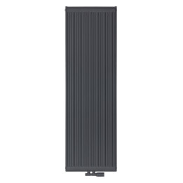 Grzejnik pokojowy panelowy pionowy TYP22 1600x500 antracyt 1794W - widok z przodu