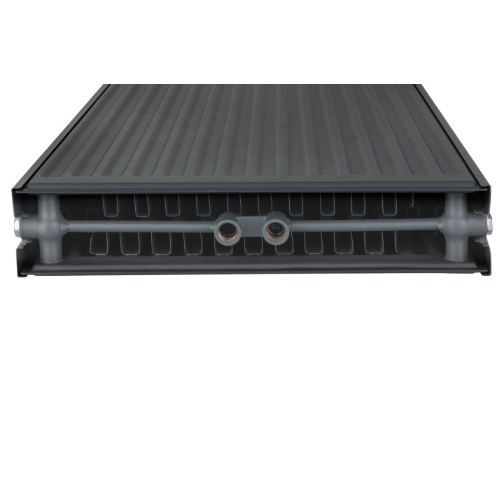 Grzejnik pokojowy panelowy pionowy TYP22 1600x500 antracyt 1794W - wnetrze