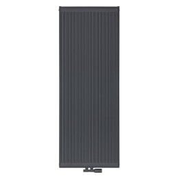 Grzejnik pokojowy panelowy pionowy TYP22 1600x600 antracyt 2153W - widok z przodu