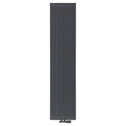 Grzejnik pokojowy panelowy pionowy TYP22 1800x400 antracyt 1563W - widok z przodu