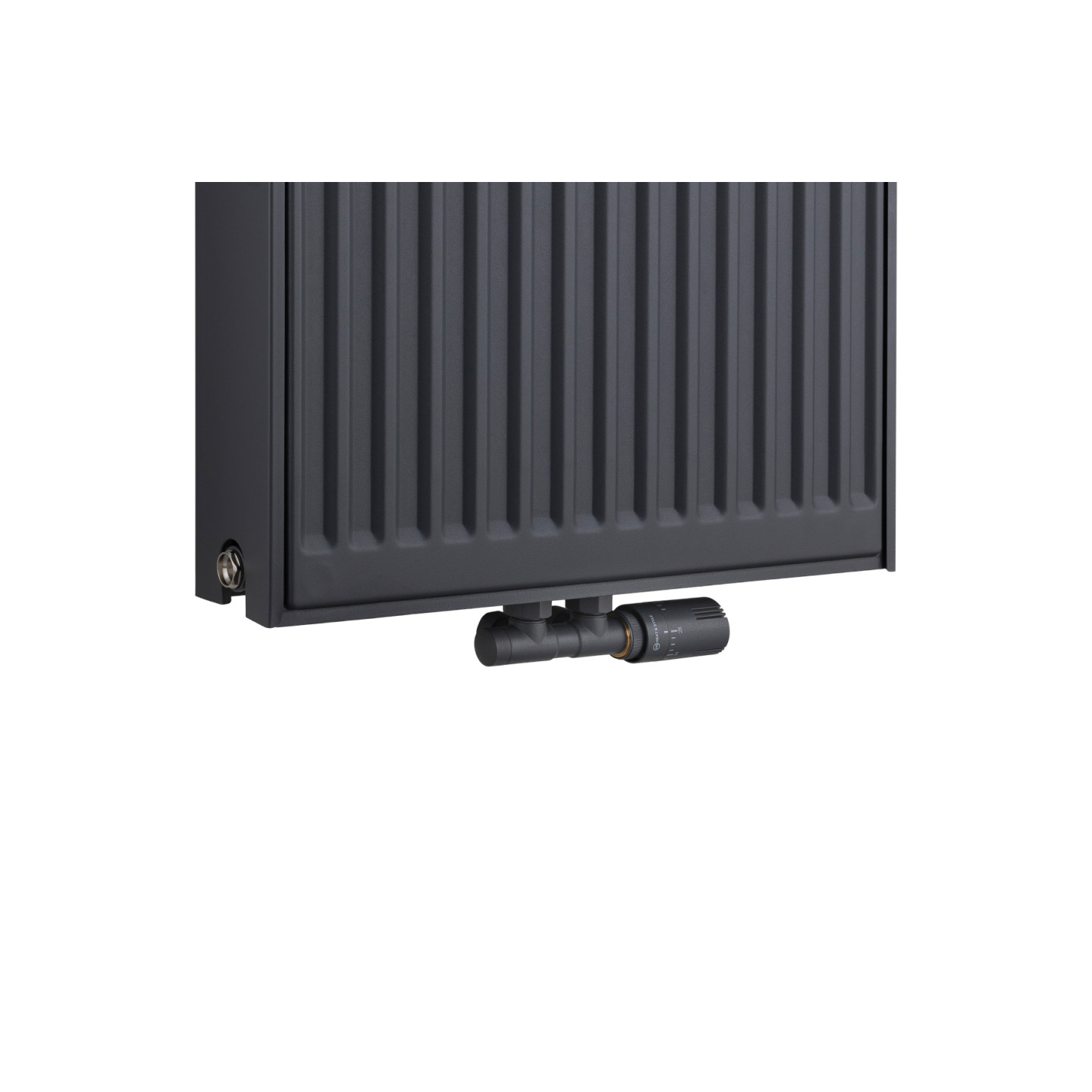Grzejnik pokojowy panelowy pionowy TYP22 1800x500 antracyt 1954W - detal