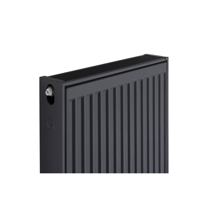 Grzejnik pokojowy panelowy pionowy TYP22 1800x500 antracyt 1954W - detal
