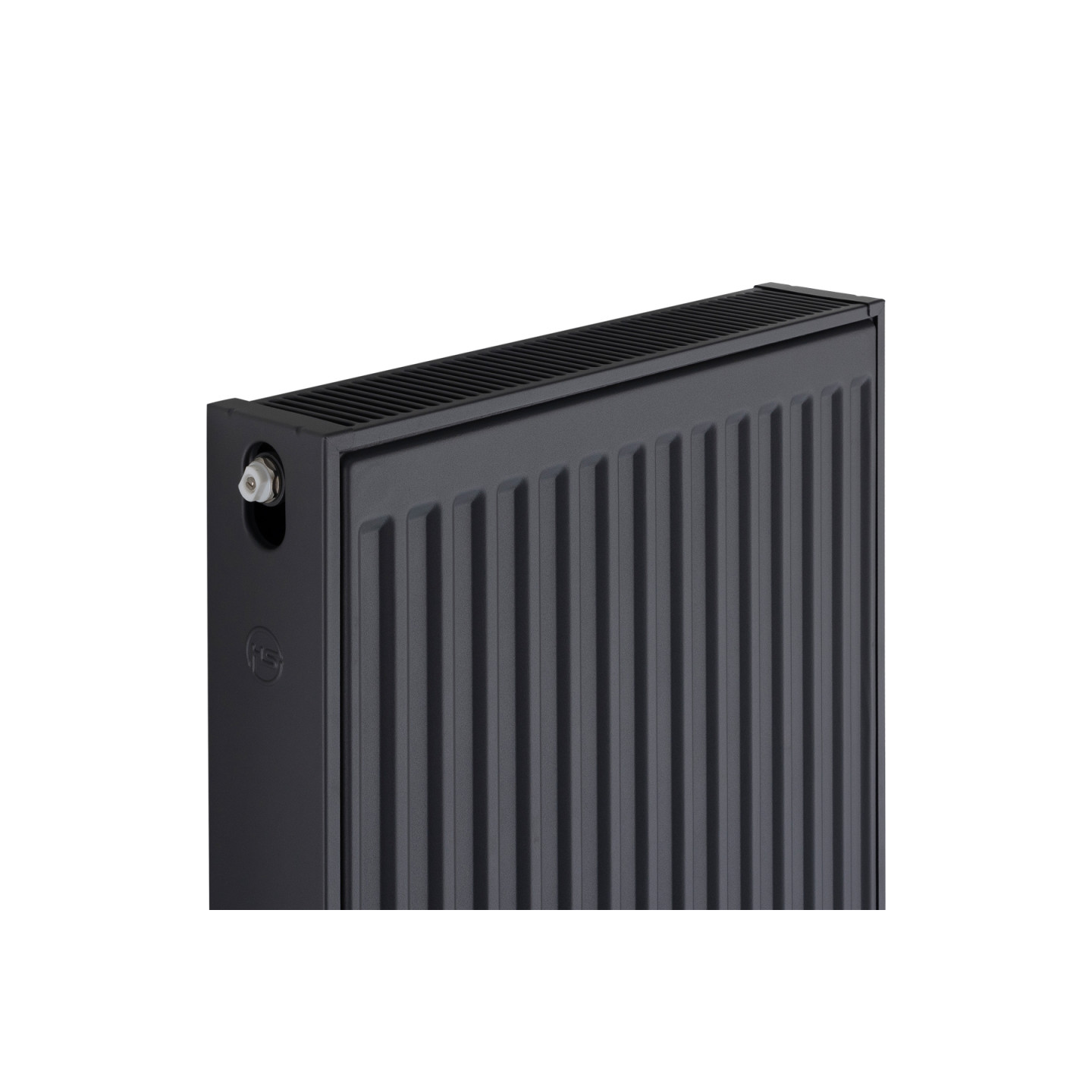 Grzejnik pokojowy panelowy pionowy TYP22 1800x500 antracyt 1954W - detal