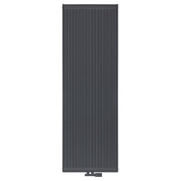 Grzejnik pokojowy panelowy pionowy TYP22 1800x600 antracyt 2345W - widok z przodu