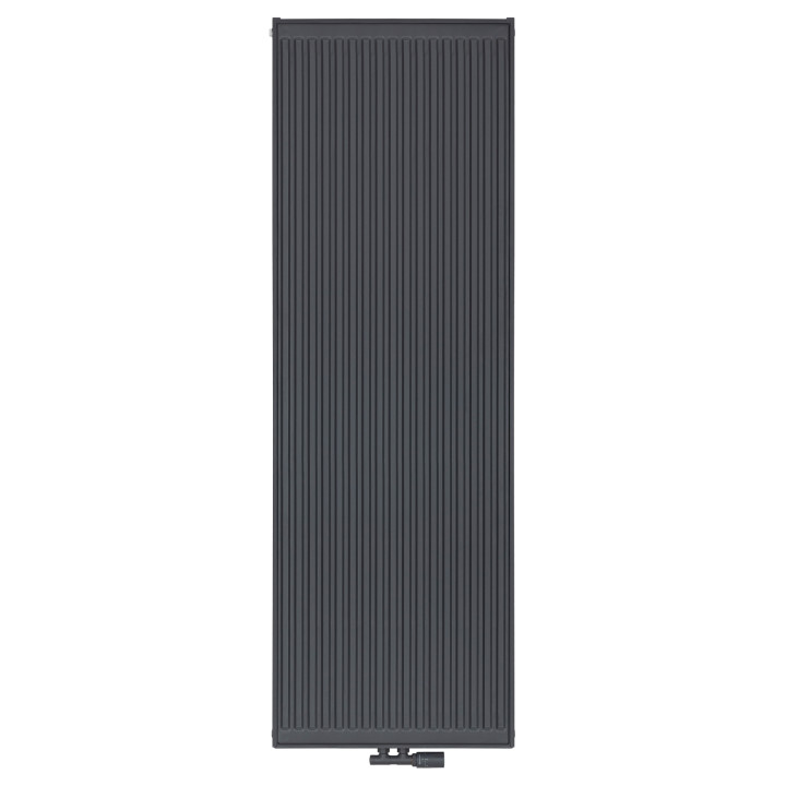 Grzejnik pokojowy panelowy pionowy TYP22 1800x600 antracyt 2345W - widok z przodu