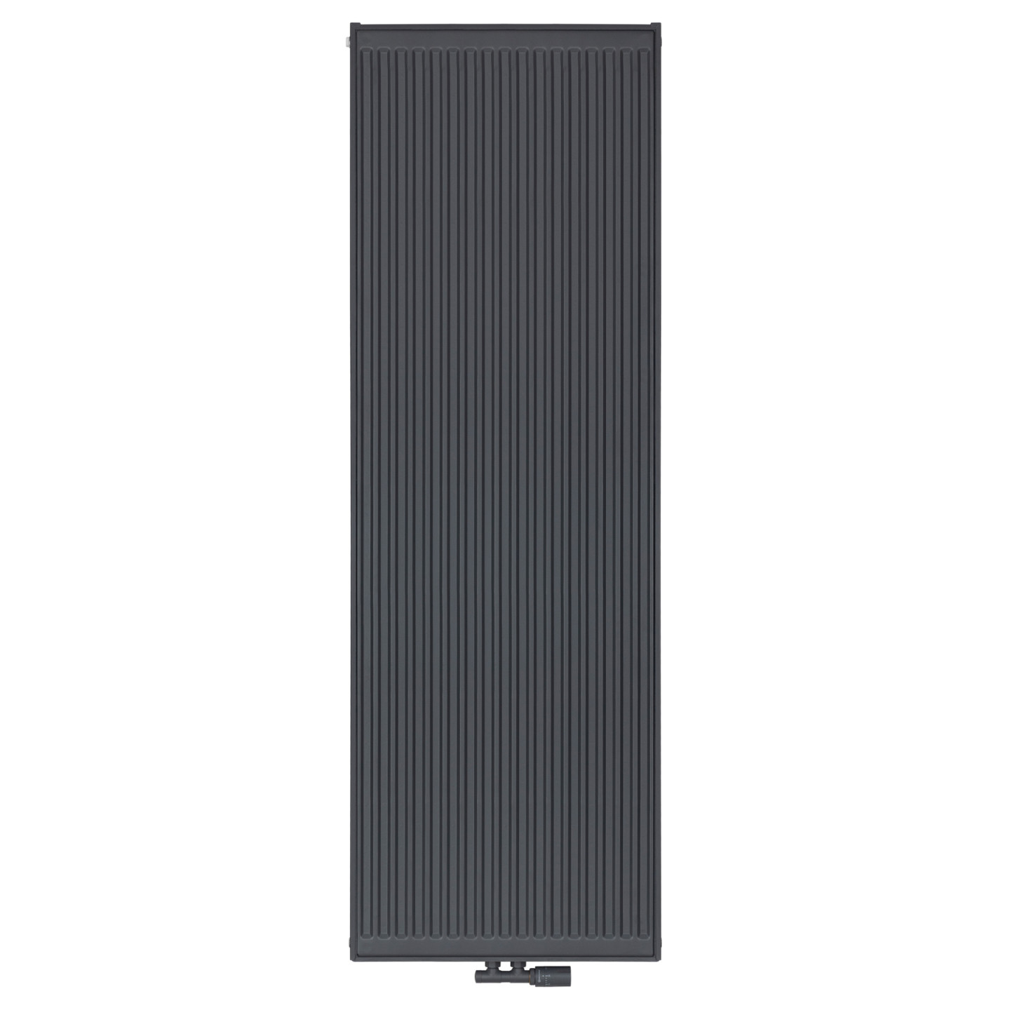 Grzejnik pokojowy panelowy pionowy TYP22 1800x600 antracyt 2345W - widok z przodu