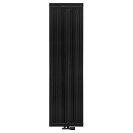 Grzejnik pokojowy panelowy pionowy TYP22 1800x500 czarny 1954W - widok z przodu