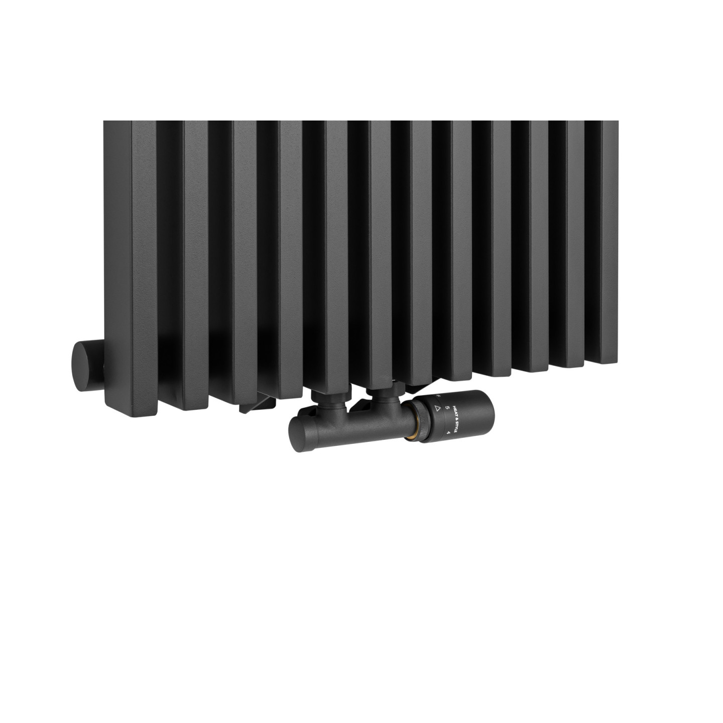 Grzejnik dekoracyjny Mild 1800x456 grafit