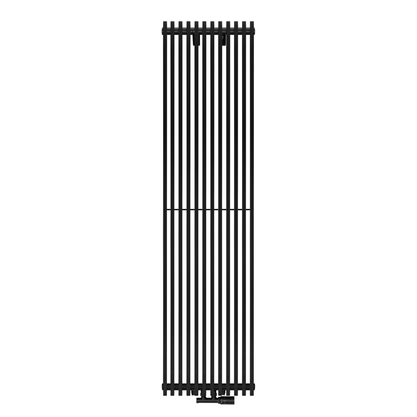 Grzejnik dekoracyjny Mild 1800x456 czarny