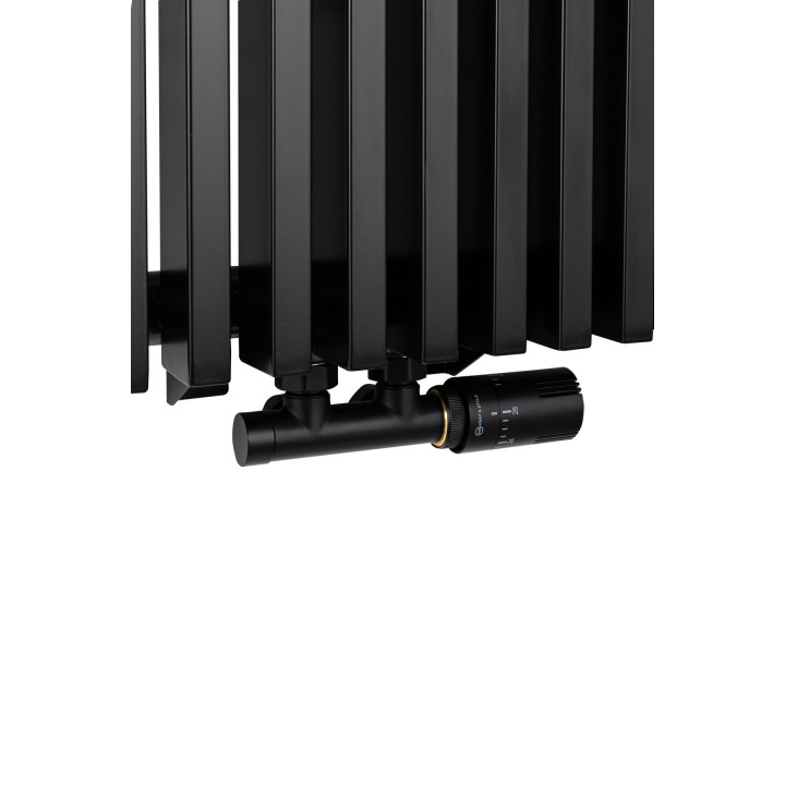 Grzejnik dekoracyjny Mild 1800x456 czarny