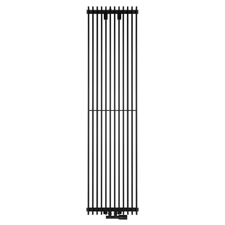 Grzejnik dekoracyjny Wild 1800x456 czarny