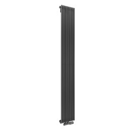 Grzejnik dekoracyjny Edo ED1 1800x281 czarny