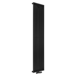 Grzejnik dekoracyjny Edo ED1 1800x394 czarny
