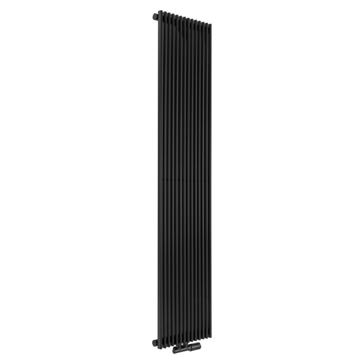 Grzejnik dekoracyjny Edo ED1 1800x394 czarny