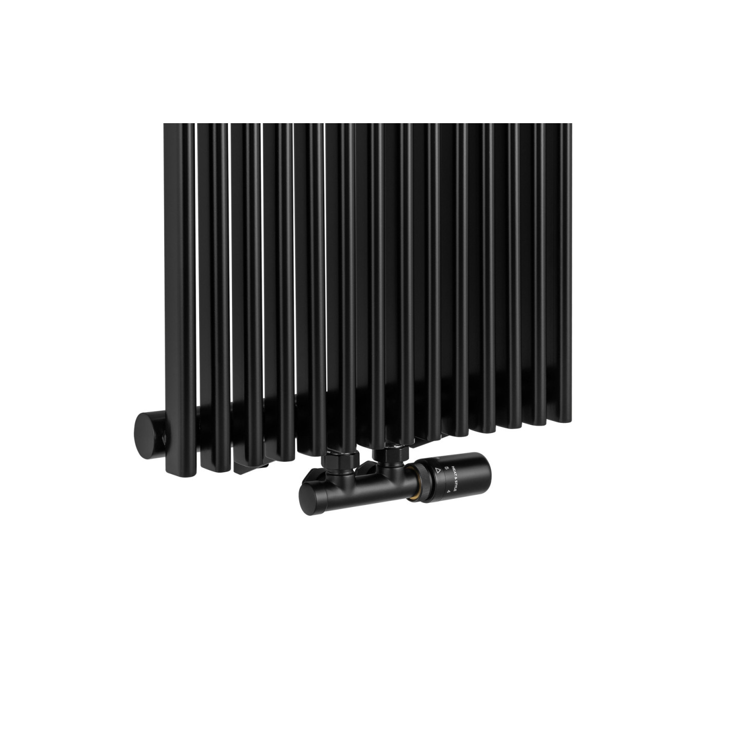 Grzejnik dekoracyjny Edo ED1 1800x394 czarny
