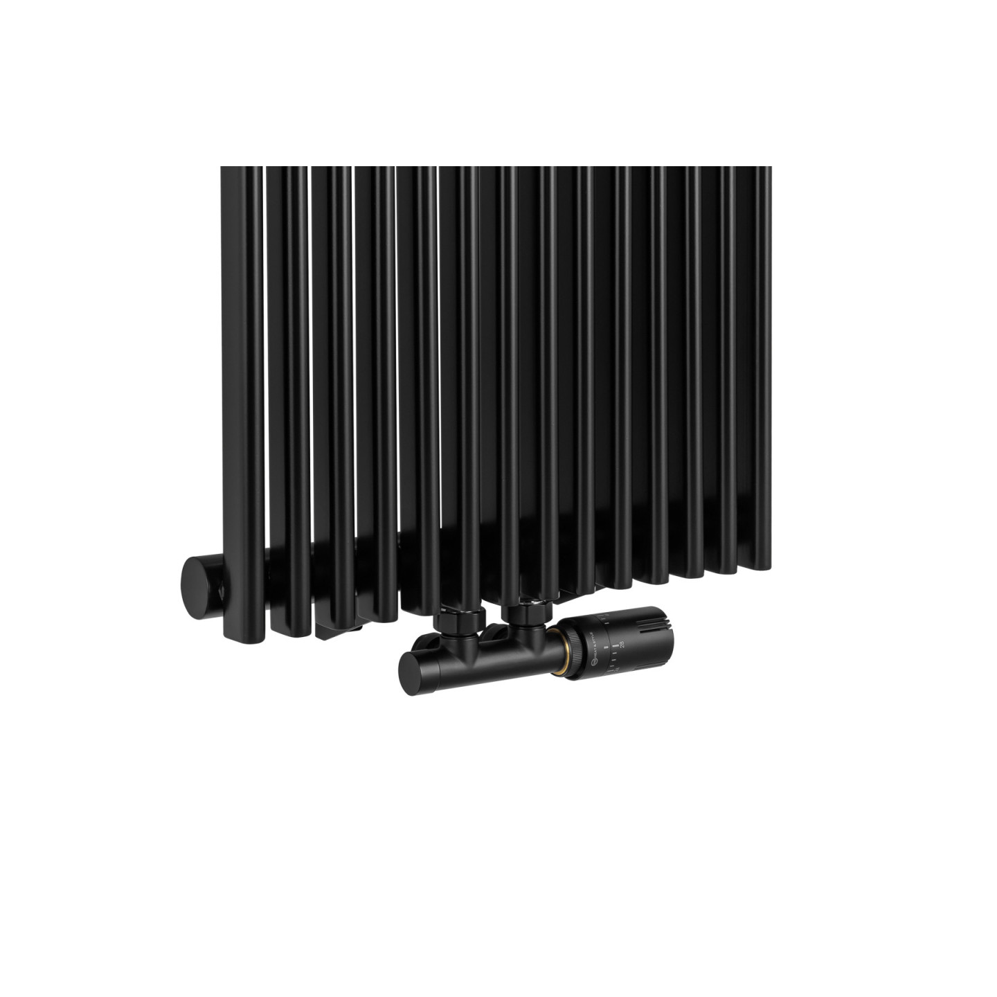 Grzejnik dekoracyjny Edo ED1 1800x394 czarny