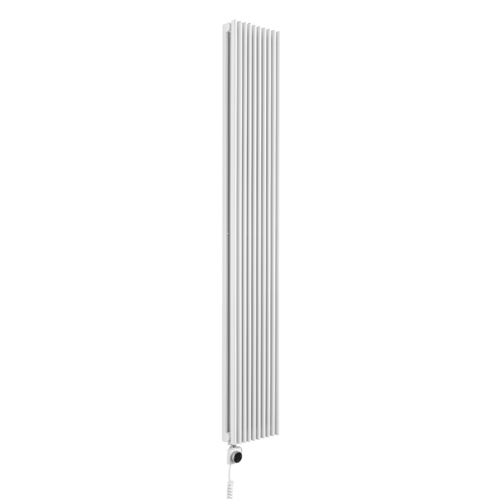Grzejnik dekoracyjny Edo ED2E 1800x281 biały