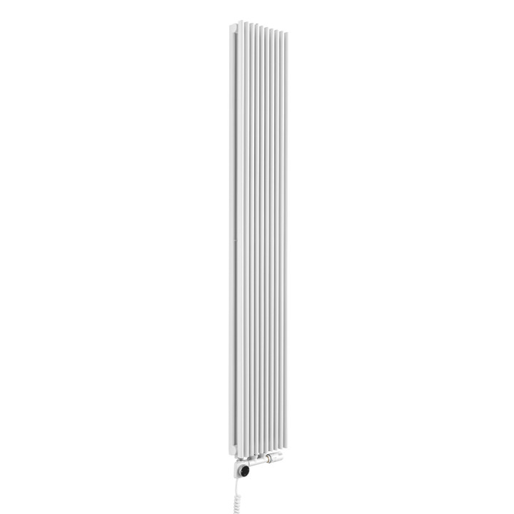 Grzejnik dekoracyjny Edo ED2E 1800x281 biały