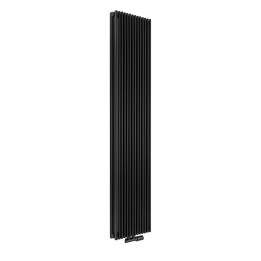 Grzejnik dekoracyjny Edo ED2E 1800x394 czarny