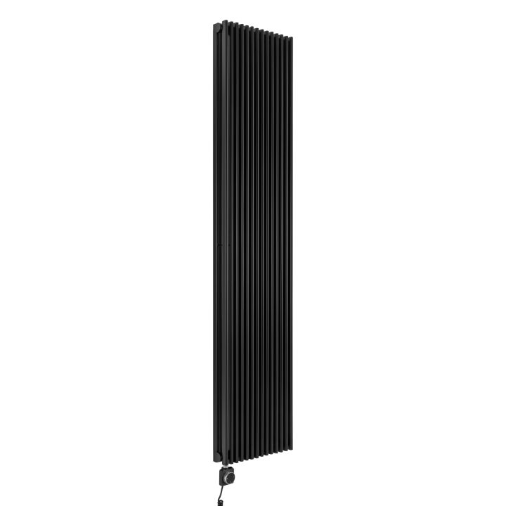 Grzejnik dekoracyjny Edo ED2E 1800x394 czarny