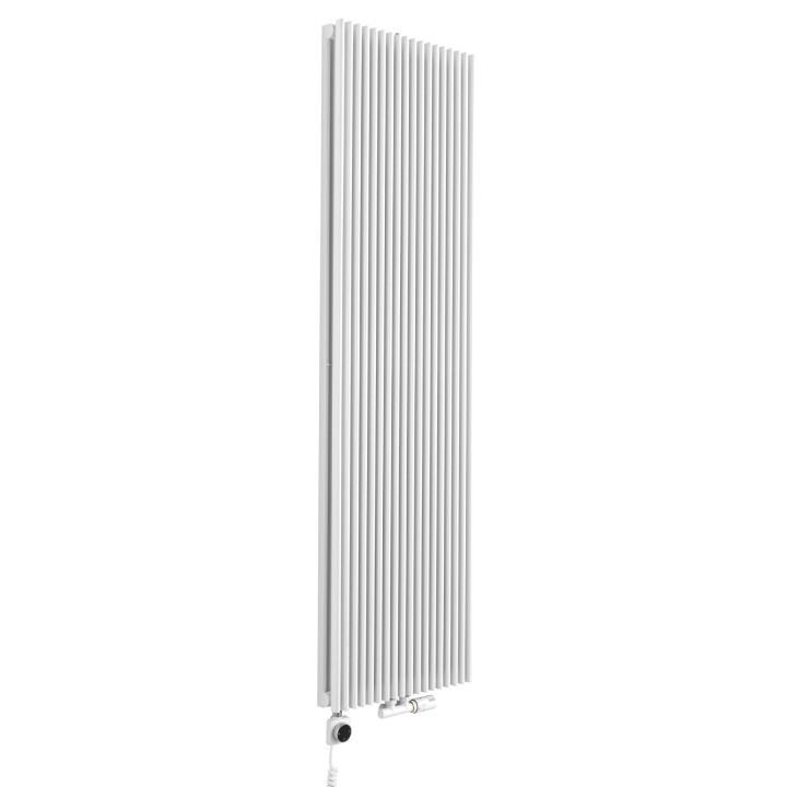 Grzejnik dekoracyjny Edo ED2E 1800x507 biały