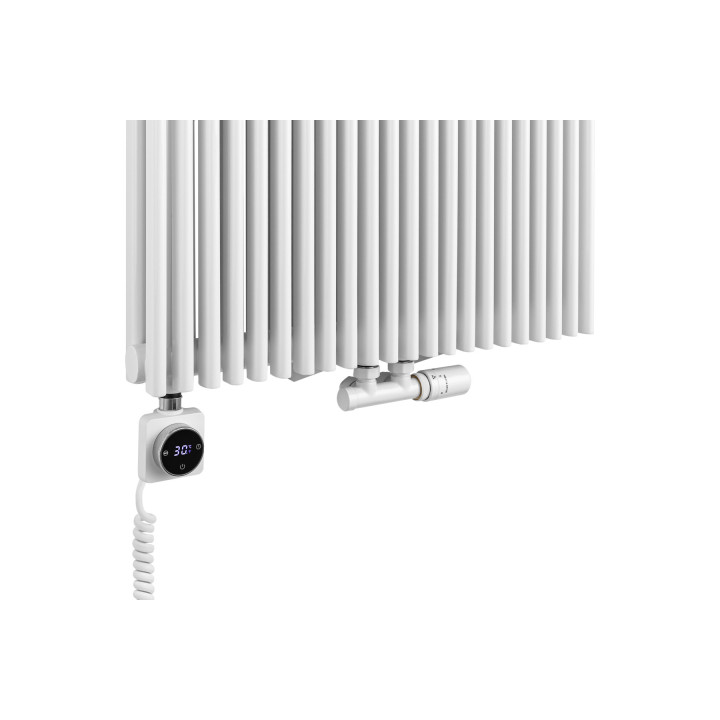 Grzejnik dekoracyjny Edo ED2E 1800x620 biały